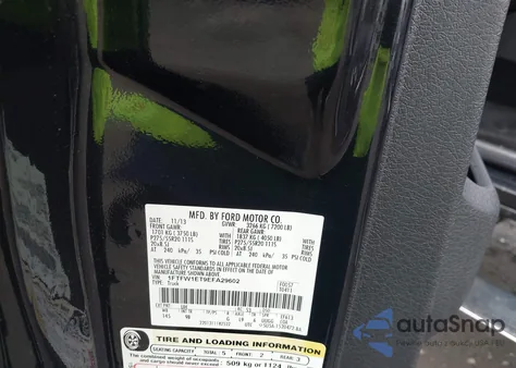 2014 Ford F-150 Platinum from USA, damaged, VIN 1FTFW1ET9EFA29602